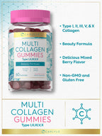 Carlyle Collagen Peptides Multi Collagen Complex Gummies - 60 Count - image 4