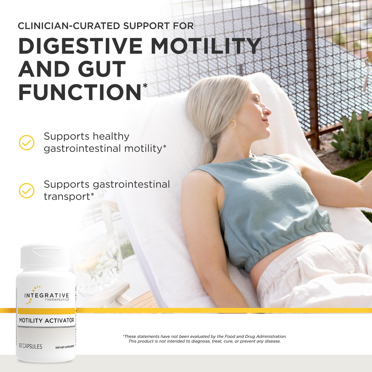 Integrative Therapeutics Motility Activator - 60 Capsules - image 2