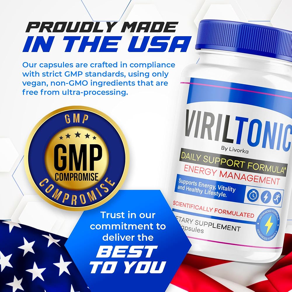 PureFight4U Viriltonic Advanced Support Formula Capsules - 60 Capsules - image 5