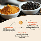 New Leaf Products Turmeric Curcumin with Black Pepper & Ginger 2000mg