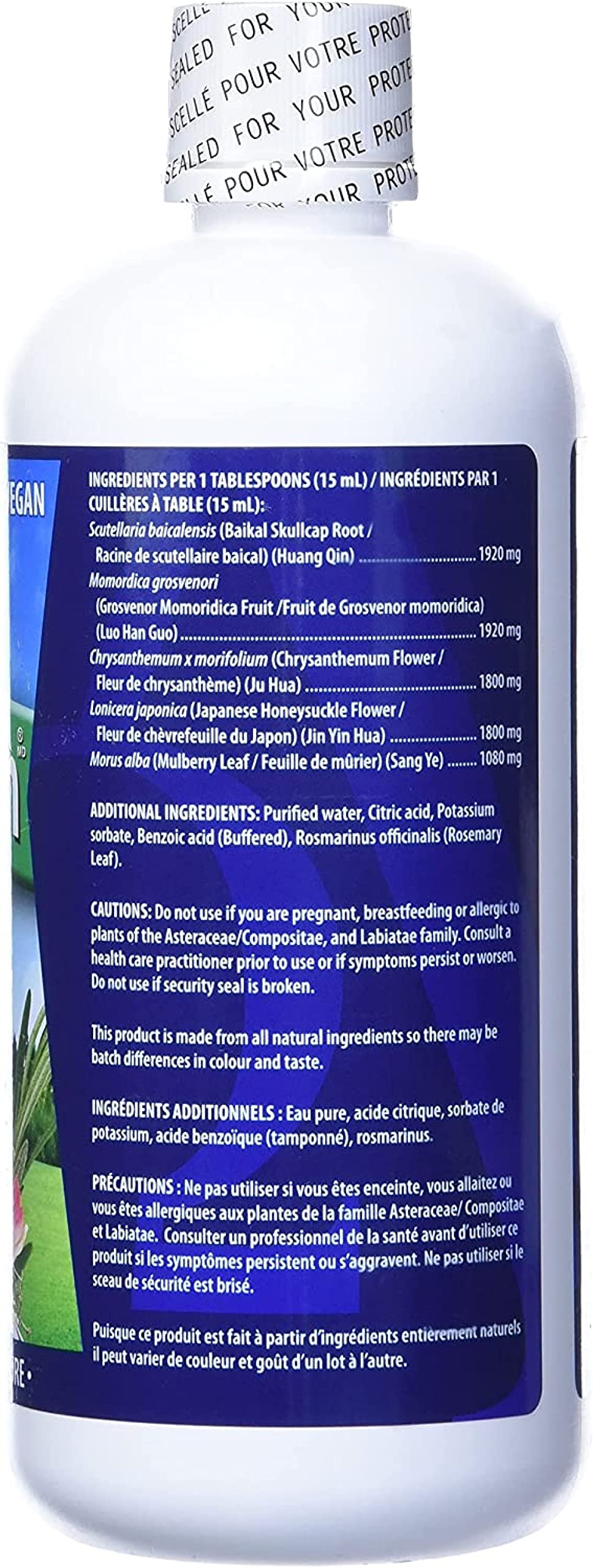 Omega Alpha Lung Flush Herbal Respiratory Support - 500ml - image 2