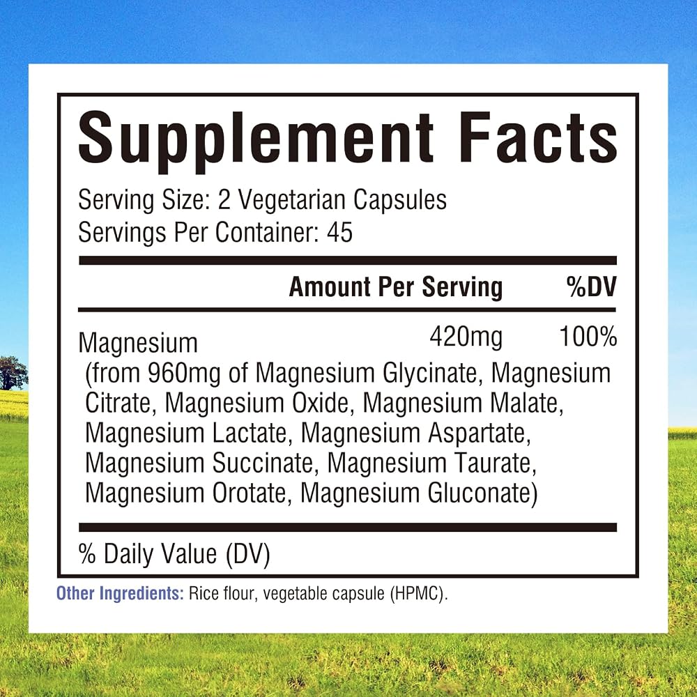 Innate Vitality 10-in-1 Magnesium Complex 960mg