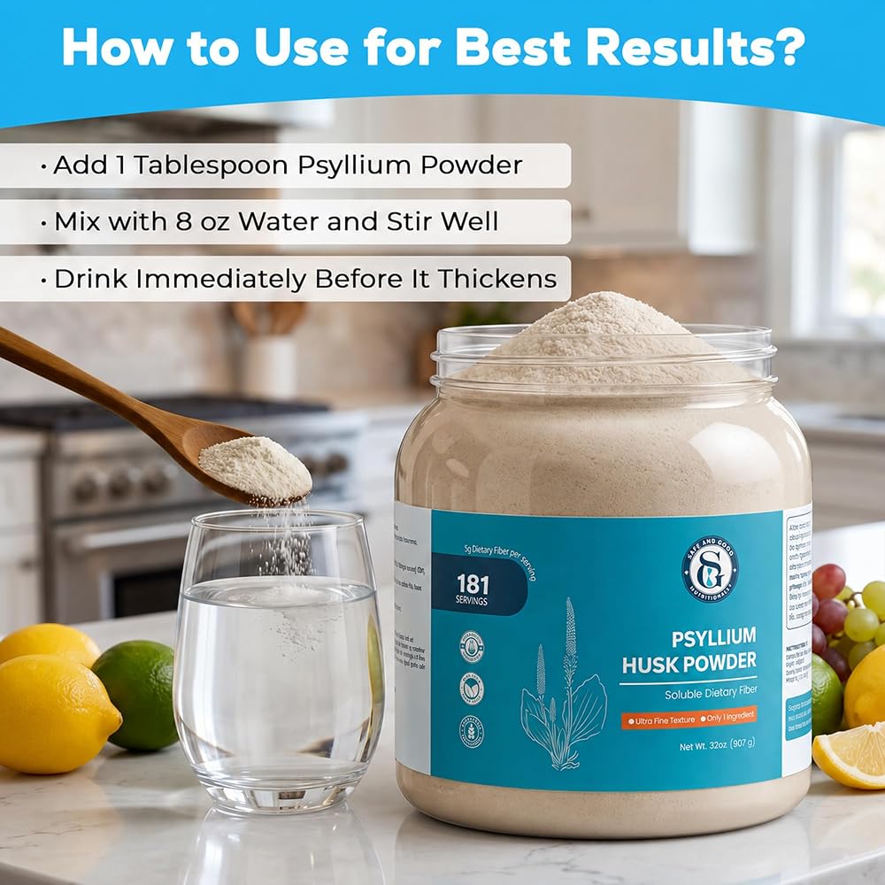 Sownandgrown Psyllium Husk Powder