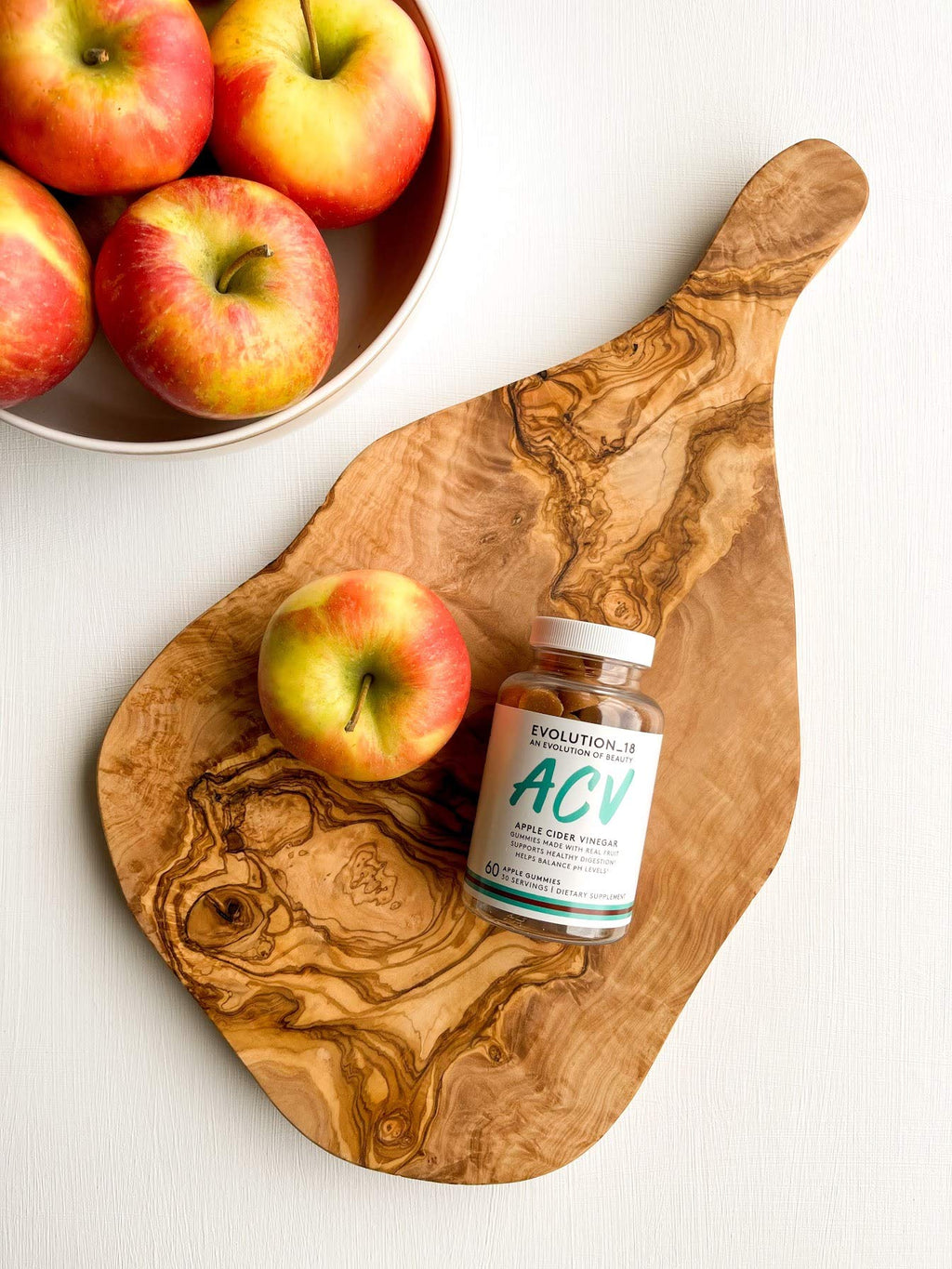 EVOLUTION18 Apple Cider Vinegar Gummy Digestive Support - 60 Gummies - image 3