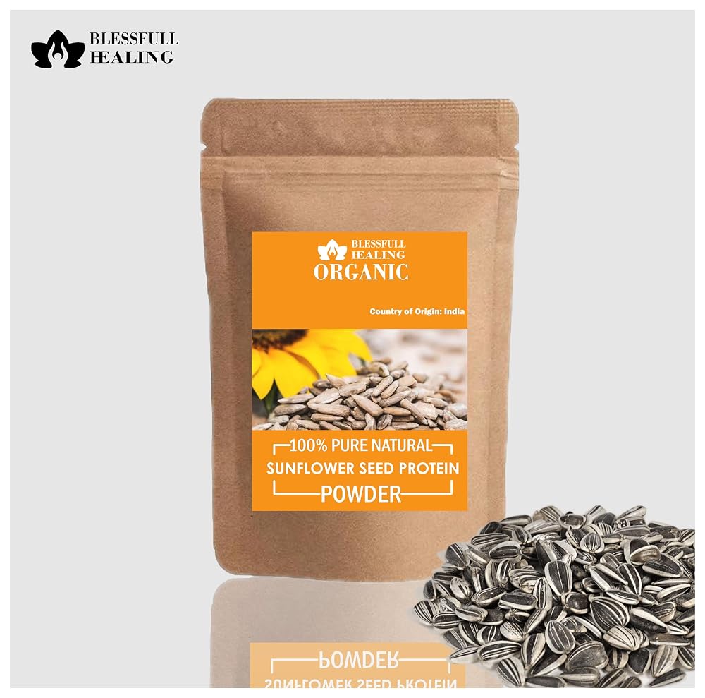 Blessfull Healing Organic Sunflower Seed Protein Powder - 100g - image 3