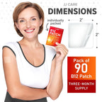 JJ CARE B12 Patch Energy Support - 90 Patches - image 6