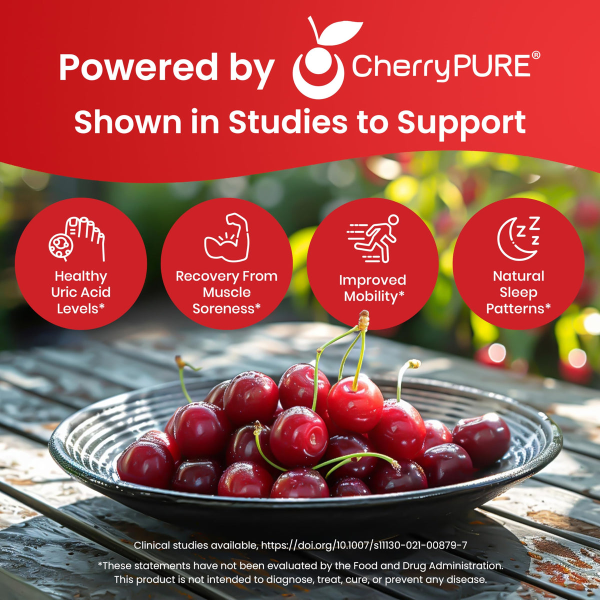 Nutriana Tart Cherry Extract Capsules with Turmeric & Celery Seed - image 2