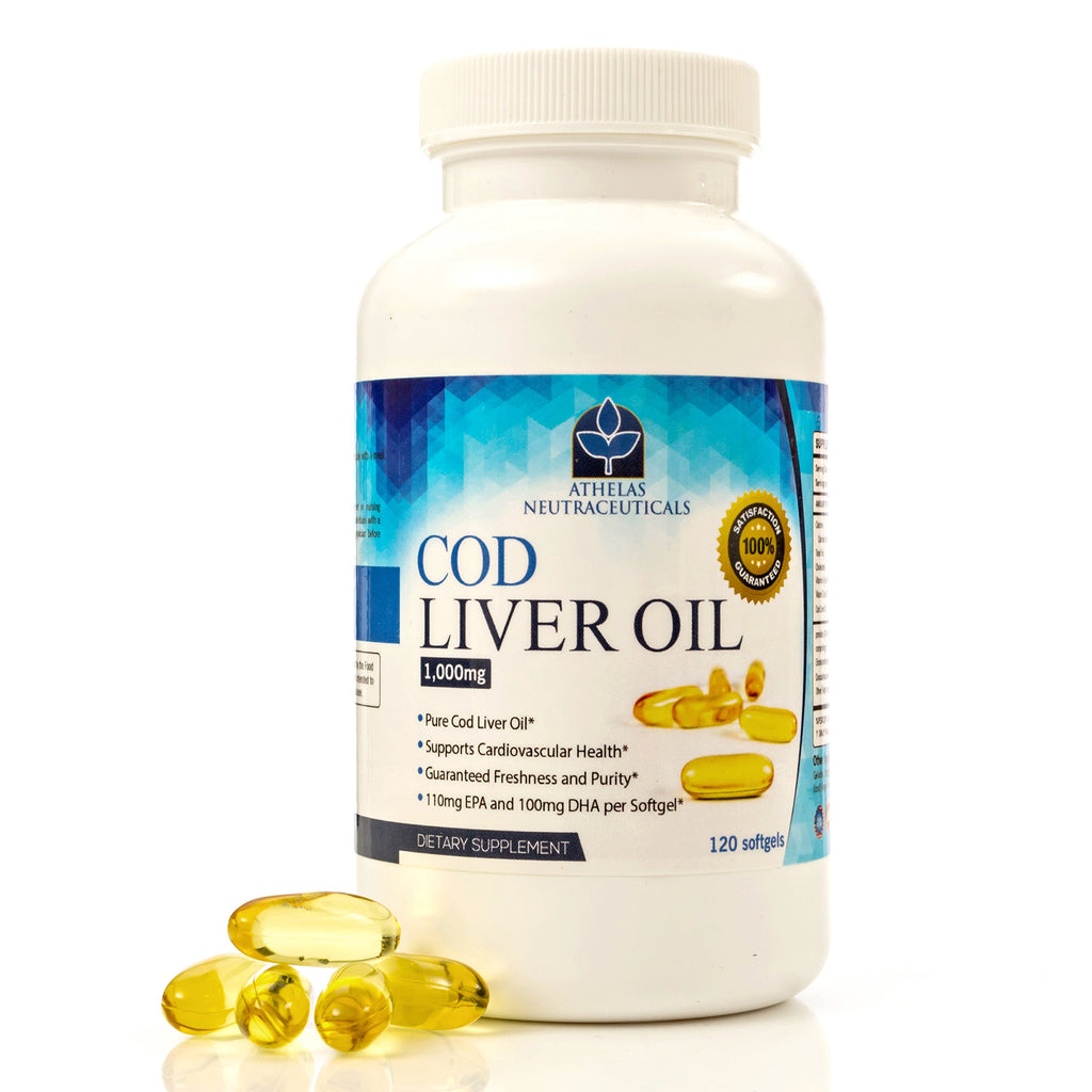 Athelas Neutraceuticals Cod Liver Oil Triple Strength - 120 Softgels - image 5