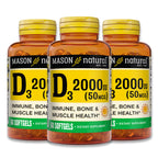 MASON NATURAL Vitamin D3, Bone & Muscle Support