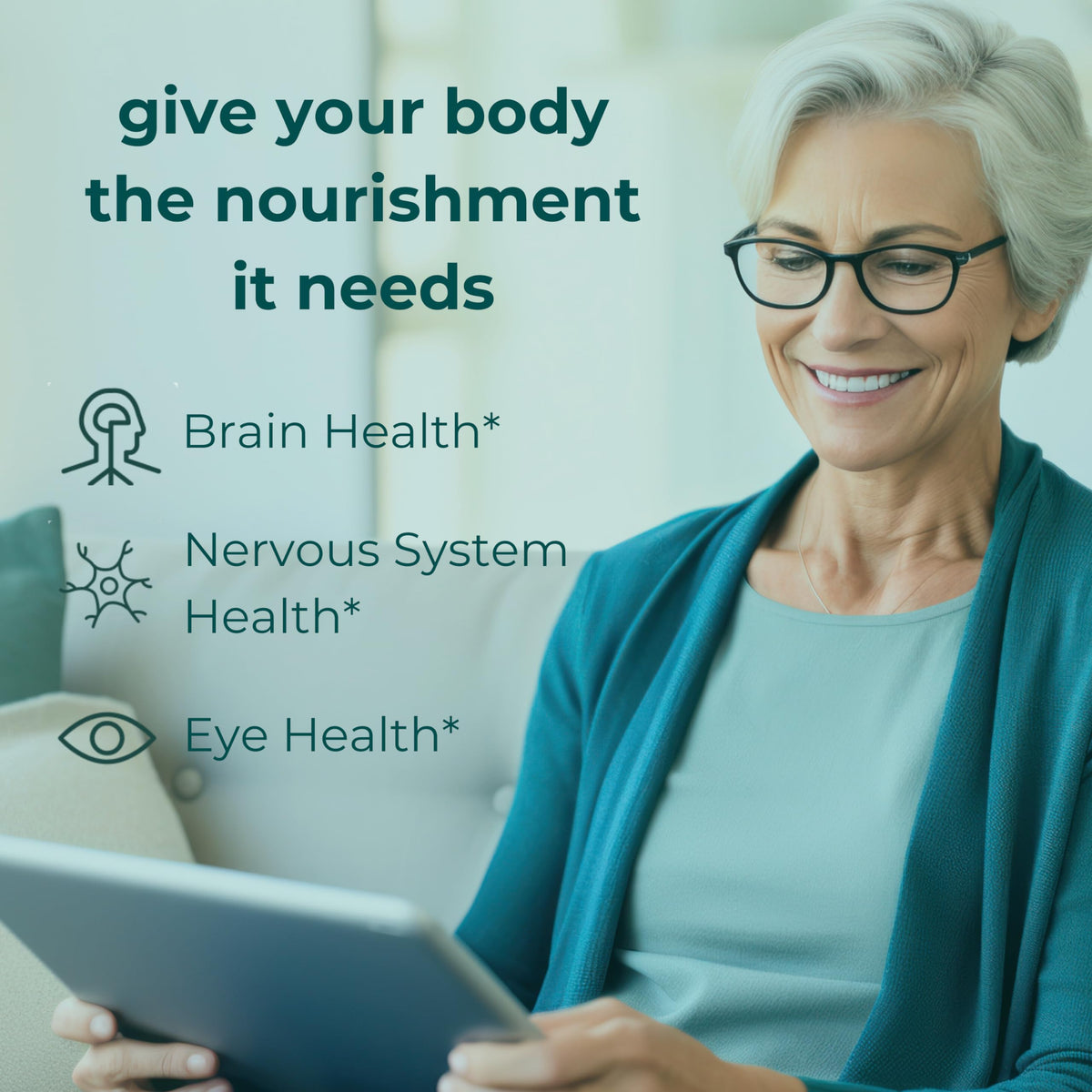 Iwi DHA Omega-3 Plant-Based Algae Brain Support - 60 Softgels - image 2