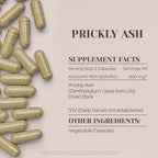 Garden Organics Prickly Ash Herbal Supplement - 120 Vegetarian Capsules - image 3