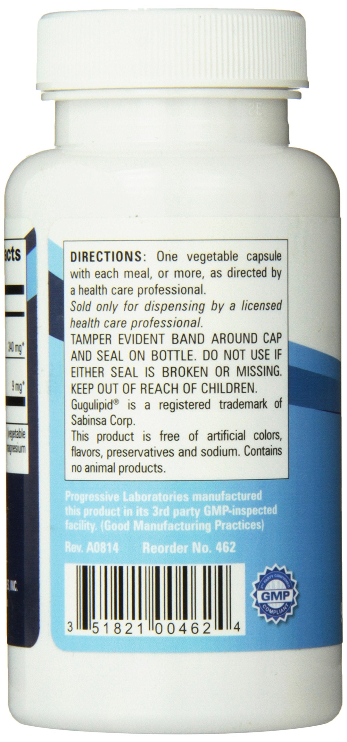 Progressive Laboratories Gugulipid Supplement - 90 Capsules - image 3