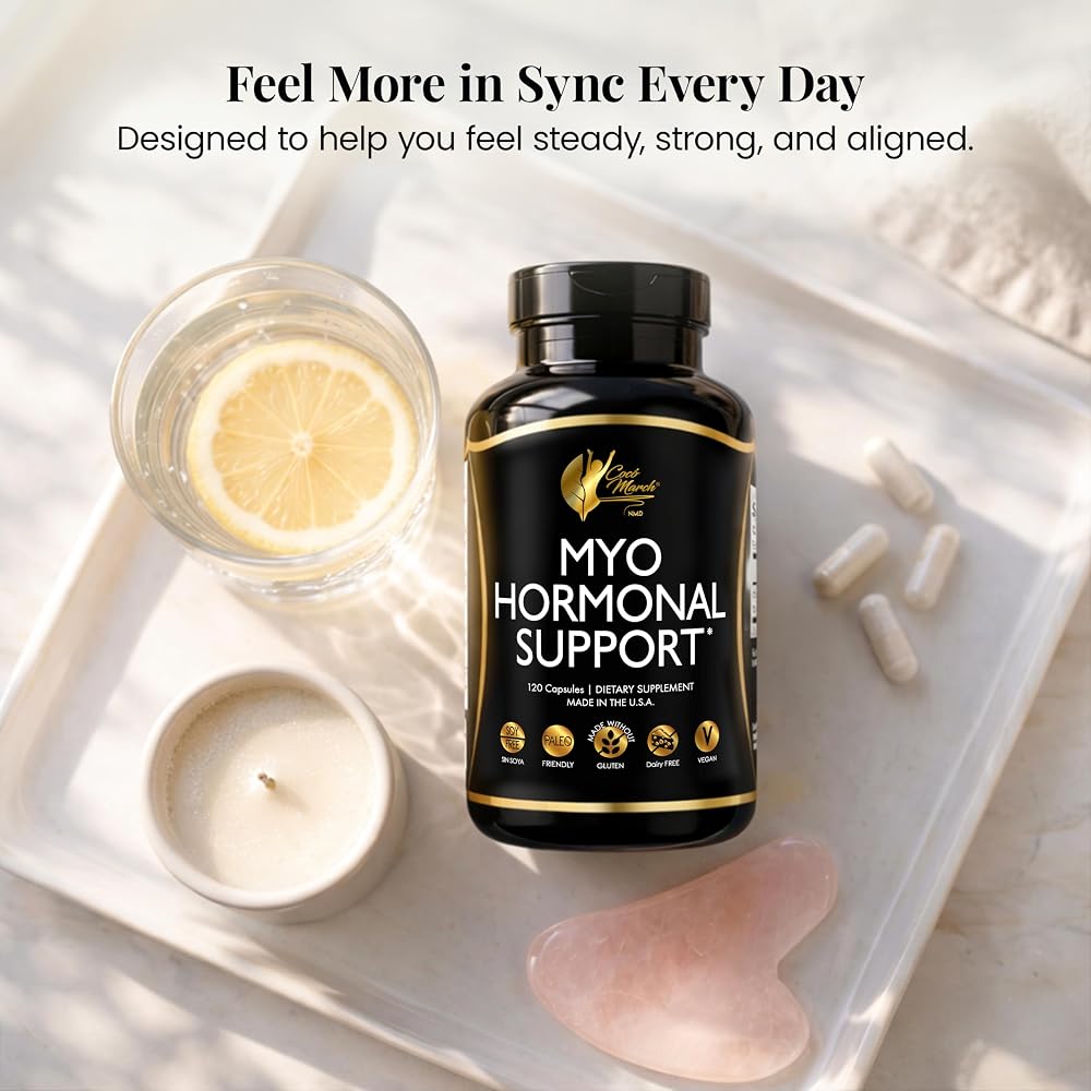 Cocó March N.M.D Myo-Inositol Hormonal Support for Women - 120 Capsules - image 2