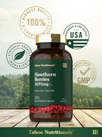 Tahoe Nutritionals Hawthorn Berry Capsules 1695 mg - 250 Count - image 6