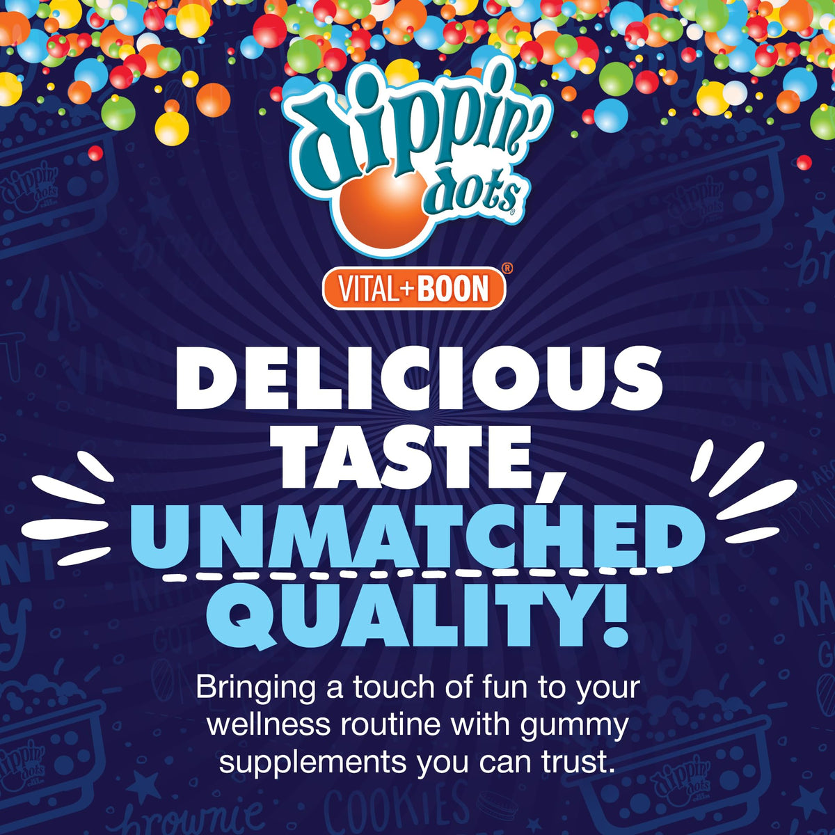 Vital+Boon Dippin’ Dots - Elderberry Gummies with Vitamin C & Zinc