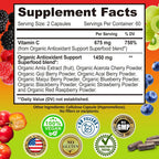 SUPPLEMENTS STUDIO Whole Food Vitamin C Complex 675mg - 120 Capsules - image 6
