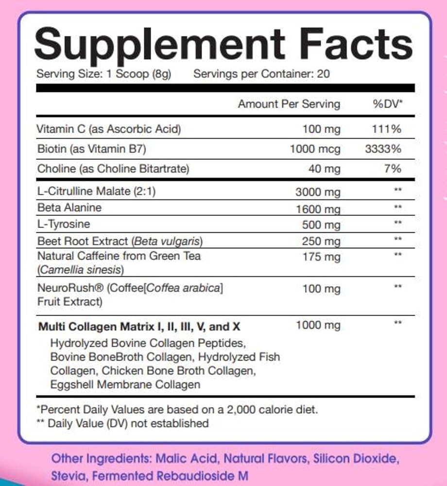 Obvi Pre Workout + Collagen