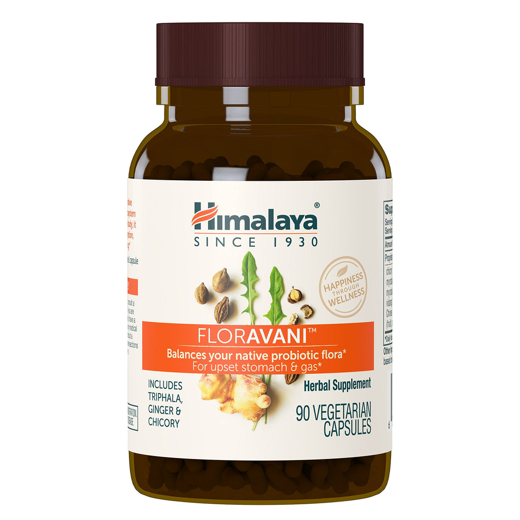 Himalaya FlorAvani Digestive Health Supplement - 90 Capsules