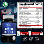 DR VITAMIN SOLUTIONS Testosterone Booster for Men - Tongkat Ali