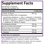 Bronson Brain + Mood Probiotic 50 Billion CFU - 60 Capsules - image 9