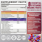 Nextdia B Complex Gummies for Men & Women, Methylated - 120 Count - image 2