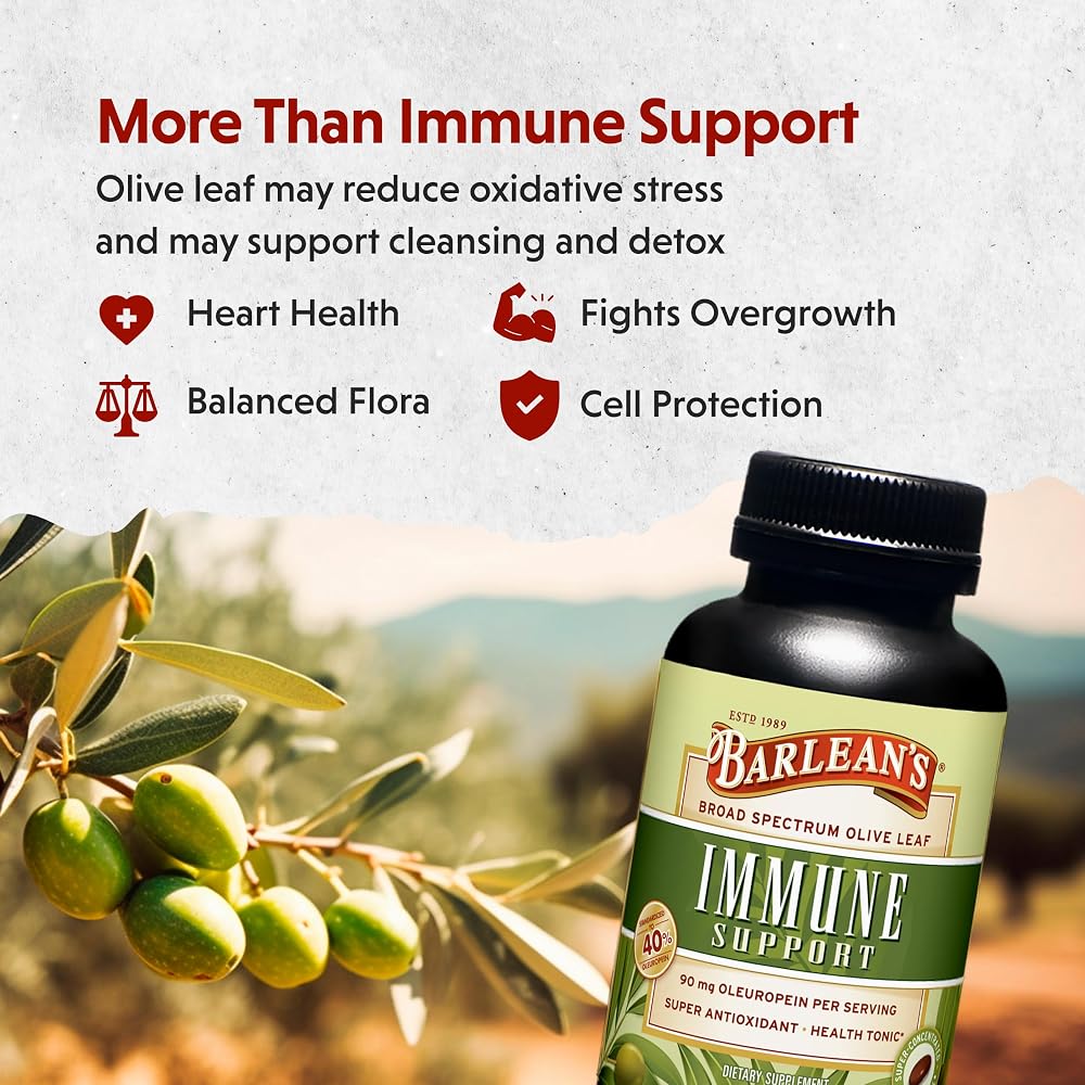 Barlean's FG-Olive Leaf Softgels - image 5