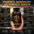 Nuphoria cm Gold Reserve Nerve Support Formula - 120 Capsules - image 3