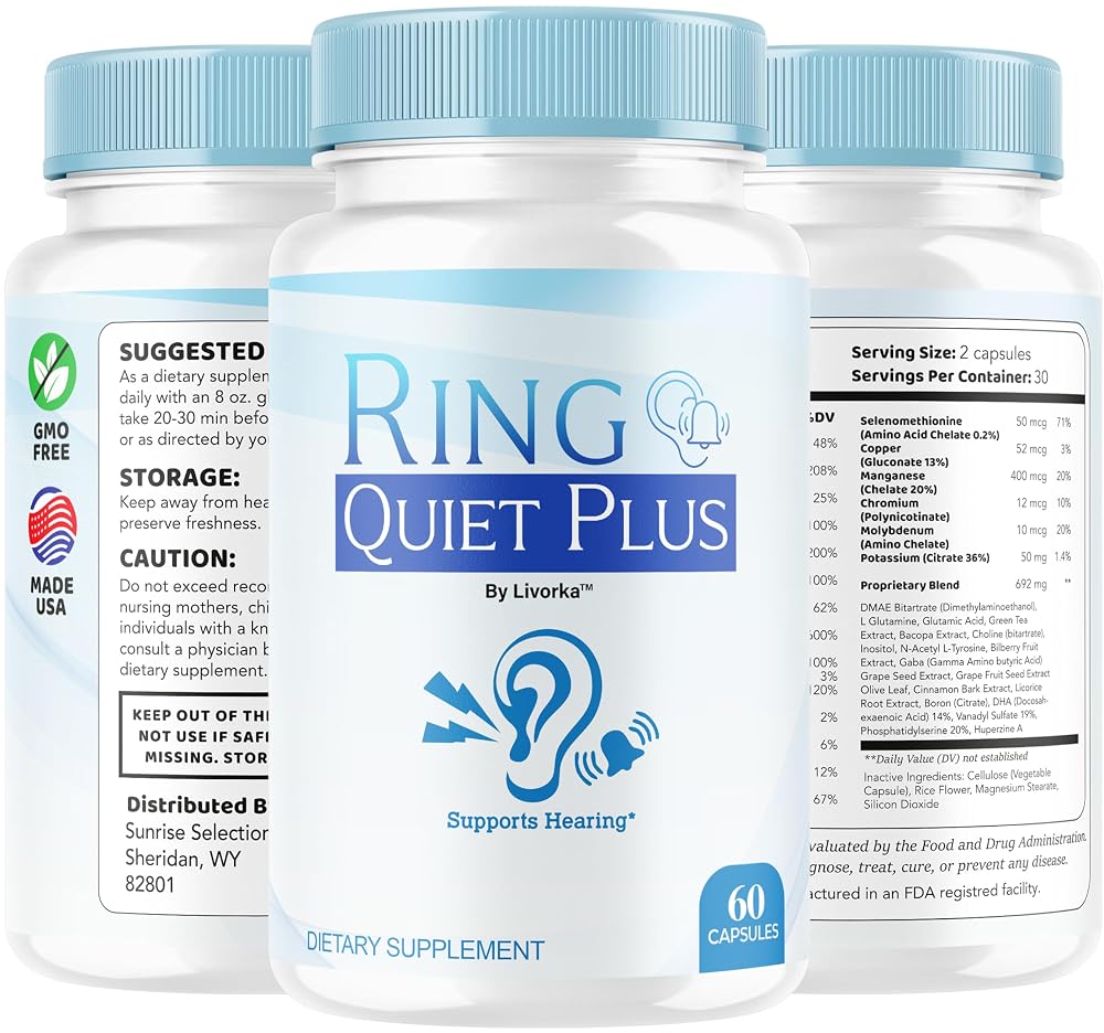 LIVORKA Ring Quiet Plus Supplement - 300 Capsules - image 4