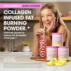 Obvi Collagenic Burn Powder, Collagen Peptide Blend