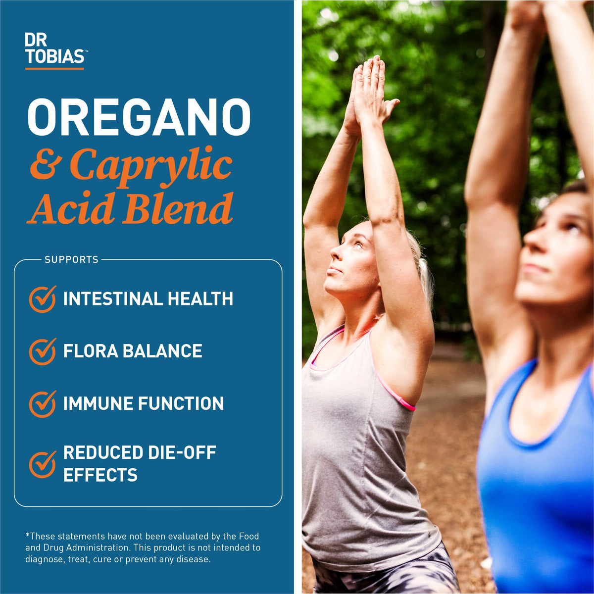 Dr. Tobias Dr.Tobias capsules oregano aprylic blend intestinal health