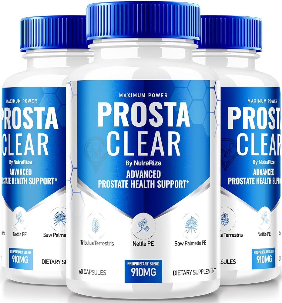 NutraRize Prosta Clear All Natural Prostate Support - 180 Capsules