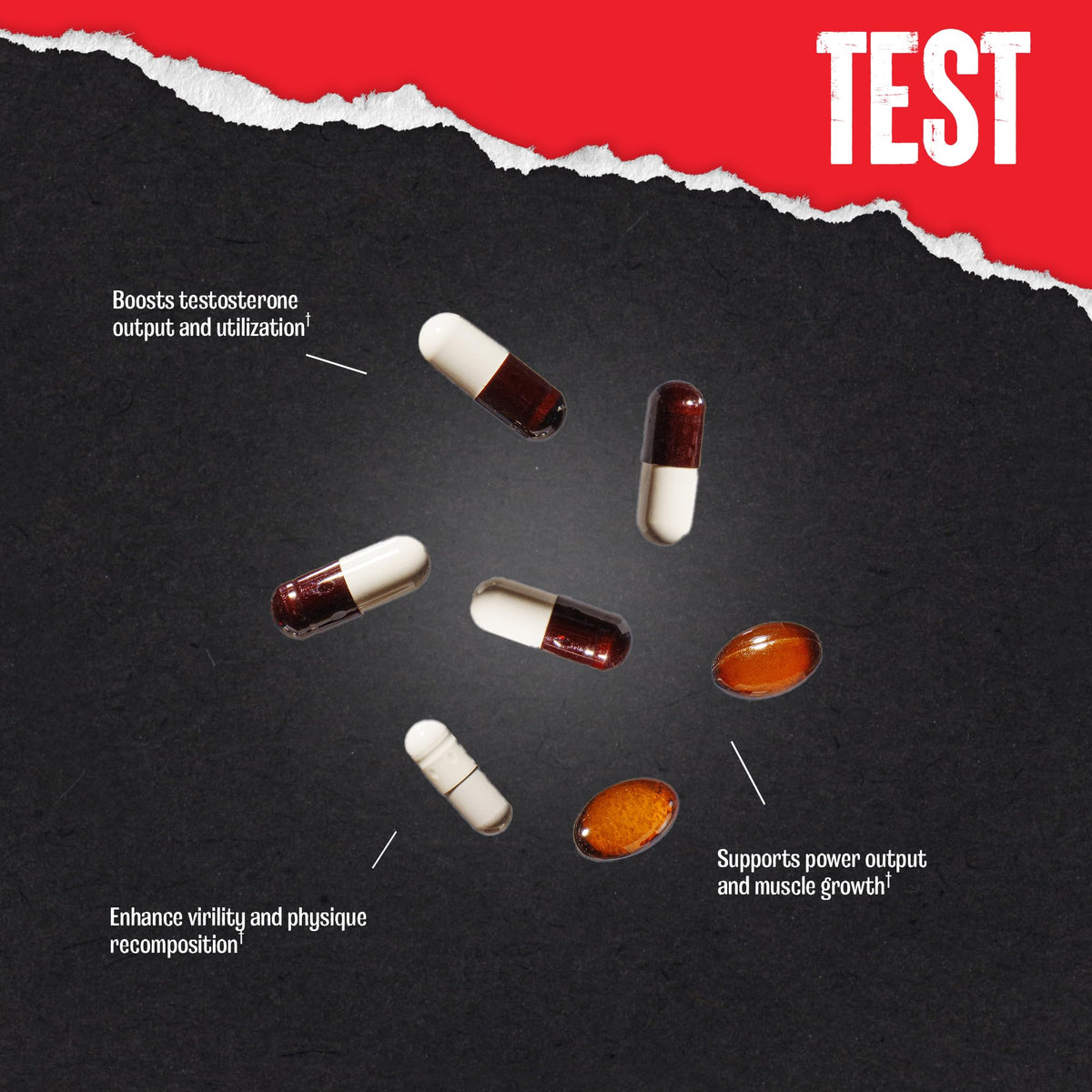 Animal Test Testosterone Booster for Men - 21 Day Pill Packs - image 6