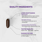 Naturalis Silymarin Milk Thistle 1300mg Enhanced with B Complex