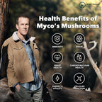 Adapt Naturals Bio-Avail Myco 8-in-1 Mushroom Supplement - 120 Capsules - image 5