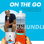 Yes You Can! Detox Kit Bundle, Capsules, Aloe Vera Mix & Bottle
