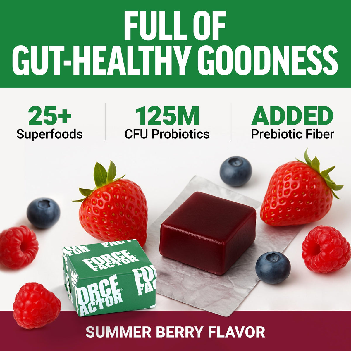 Force Factor Smarter Greens Superfood Chews
