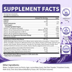 MABEFY Blueberry & Strawberry Potassium Magnesium Gummies for Sleep