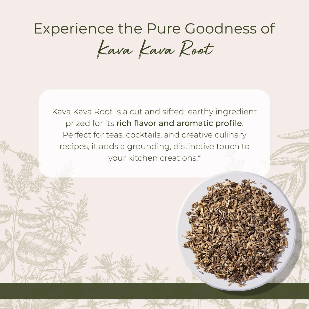 Starwest Botanicals Kava Kava Root Wildcrafted - 1 lb - image 2