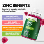 Viteey Zinc 30mg Gummies