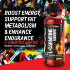 GMU Sport Liquid L-Carnitine 5000mg Orange Pineapple - 32 Servings - image 2