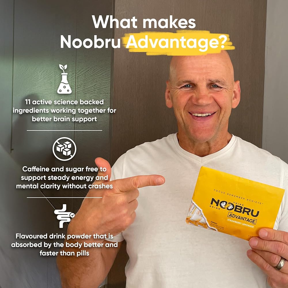 Noobru Advantage Nootropic Brain Supplement - 20 Sachets - image 5