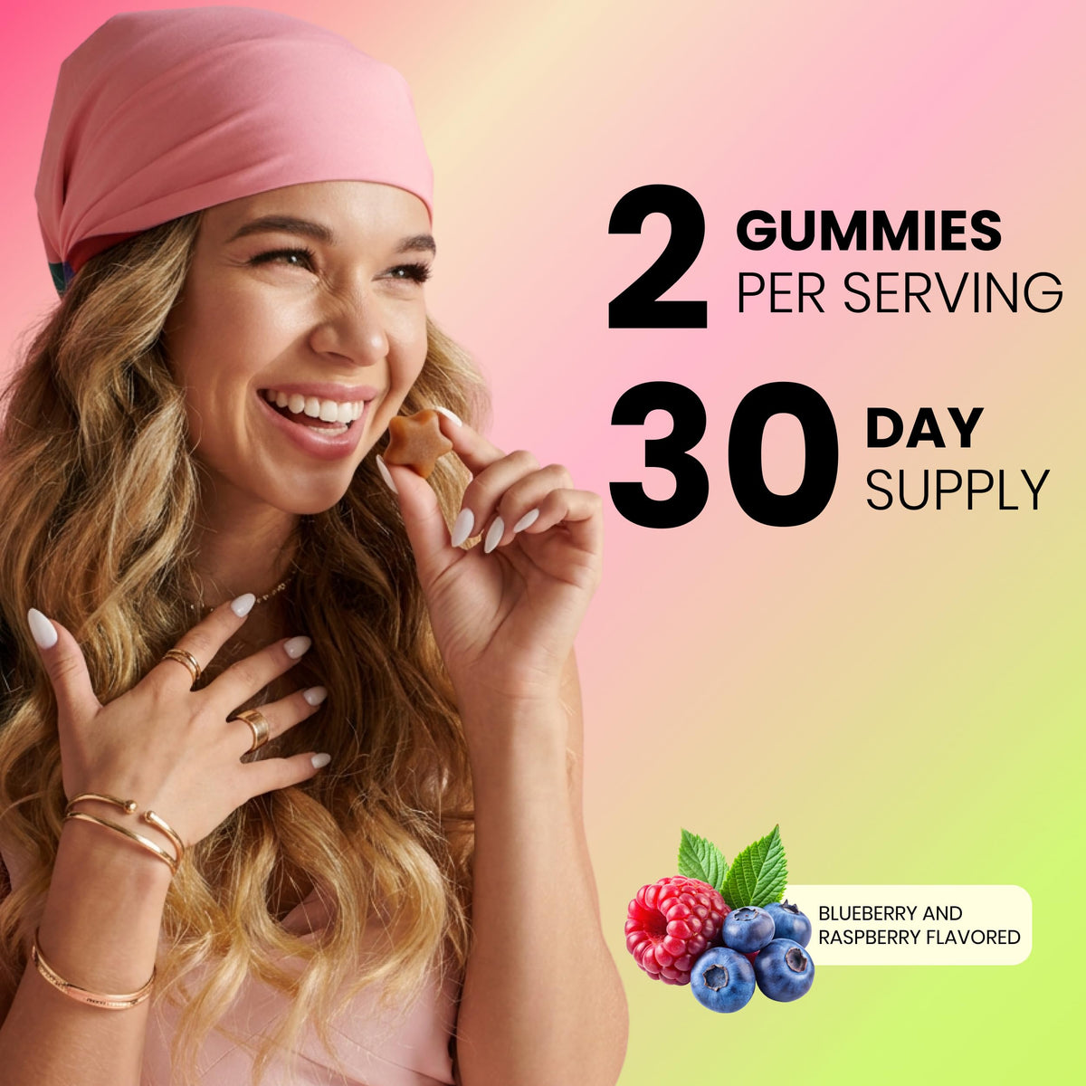 VITA GLOBE Hair Skin & Nails Gummies with Collagen & Biotin - 60 Gummies - image 5