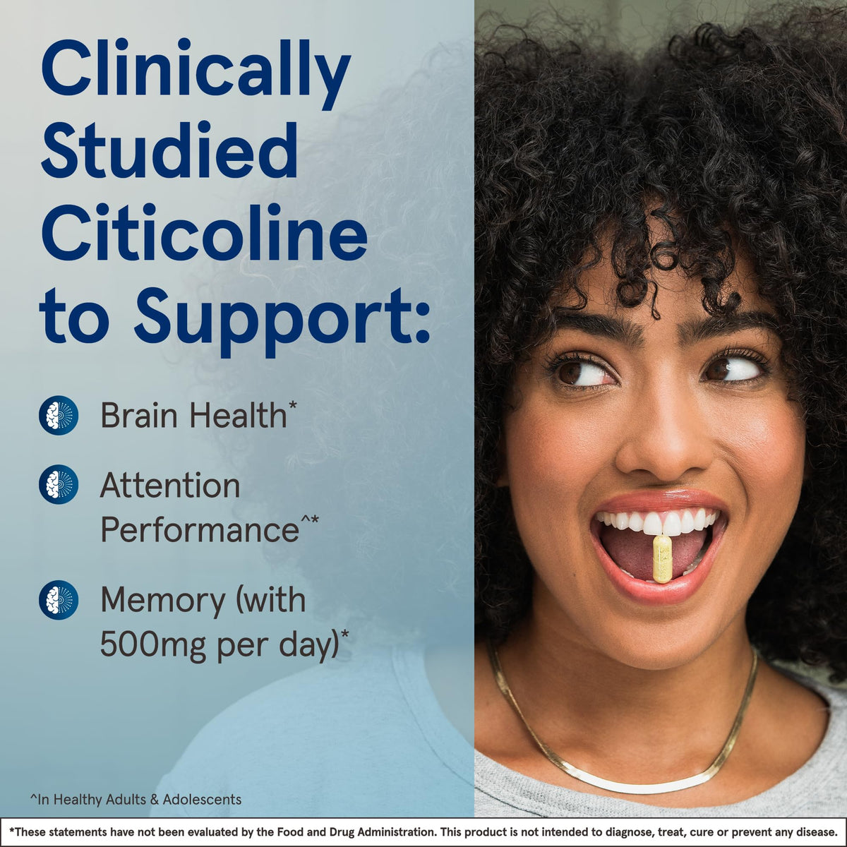 Jarrow Formulas Citicoline (CDP Choline) 250 mg - 60 Capsules