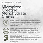 Ketostat Micronized Monohydrate Creatine Chews 5G - 150 Count - image 6