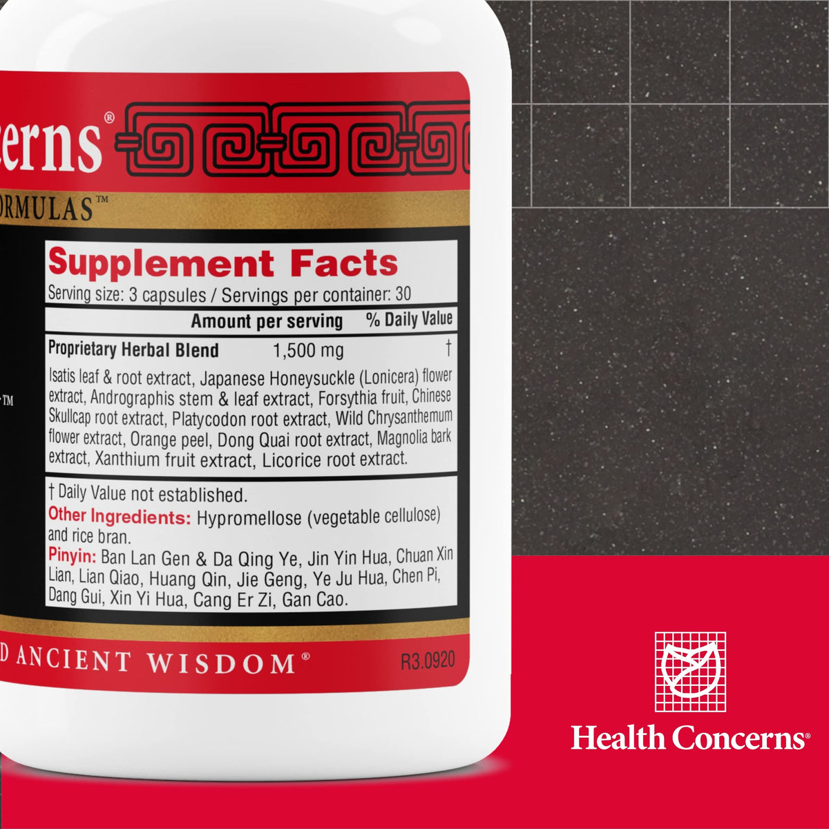 Health Concerns Cold Away Immune Support - 90 Capsules - image 2
