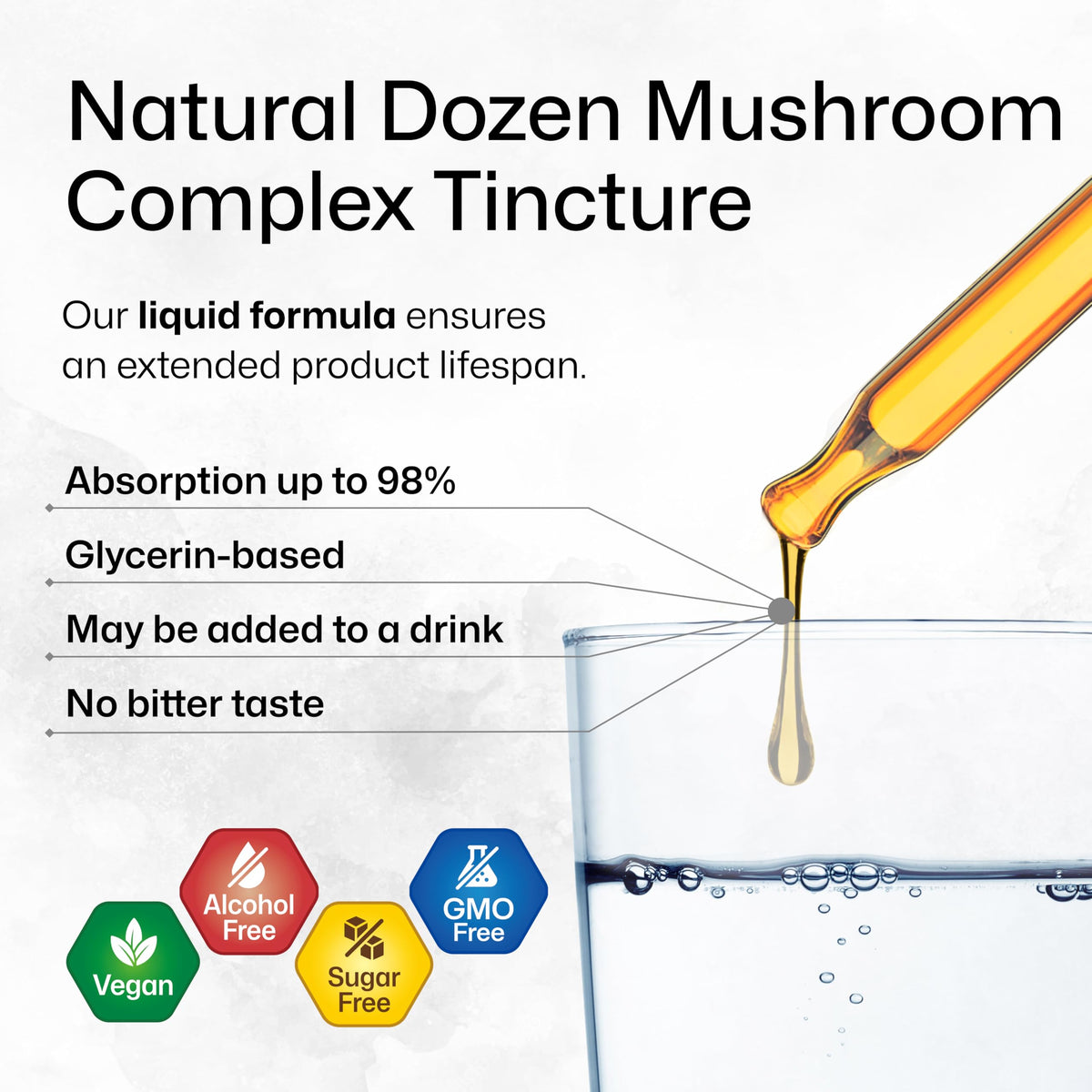 BIO KRAUTER 12-in-1 Mushroom Supplement for Immune Support - 4 Fl Oz - image 4