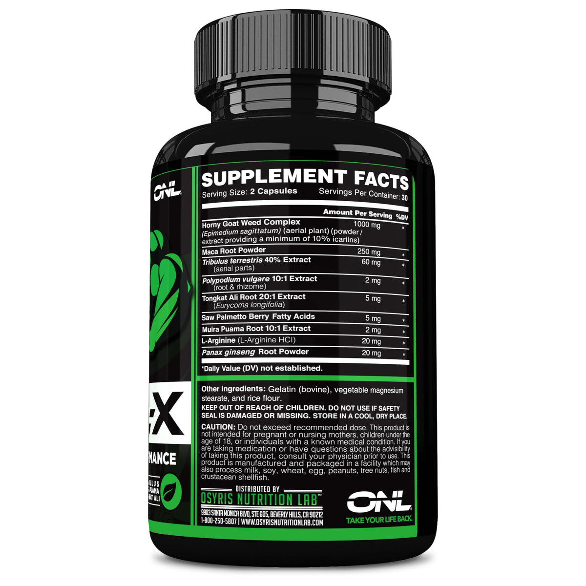 ONL Major Load Testosterone Booster for Men - Semen Volume Booster