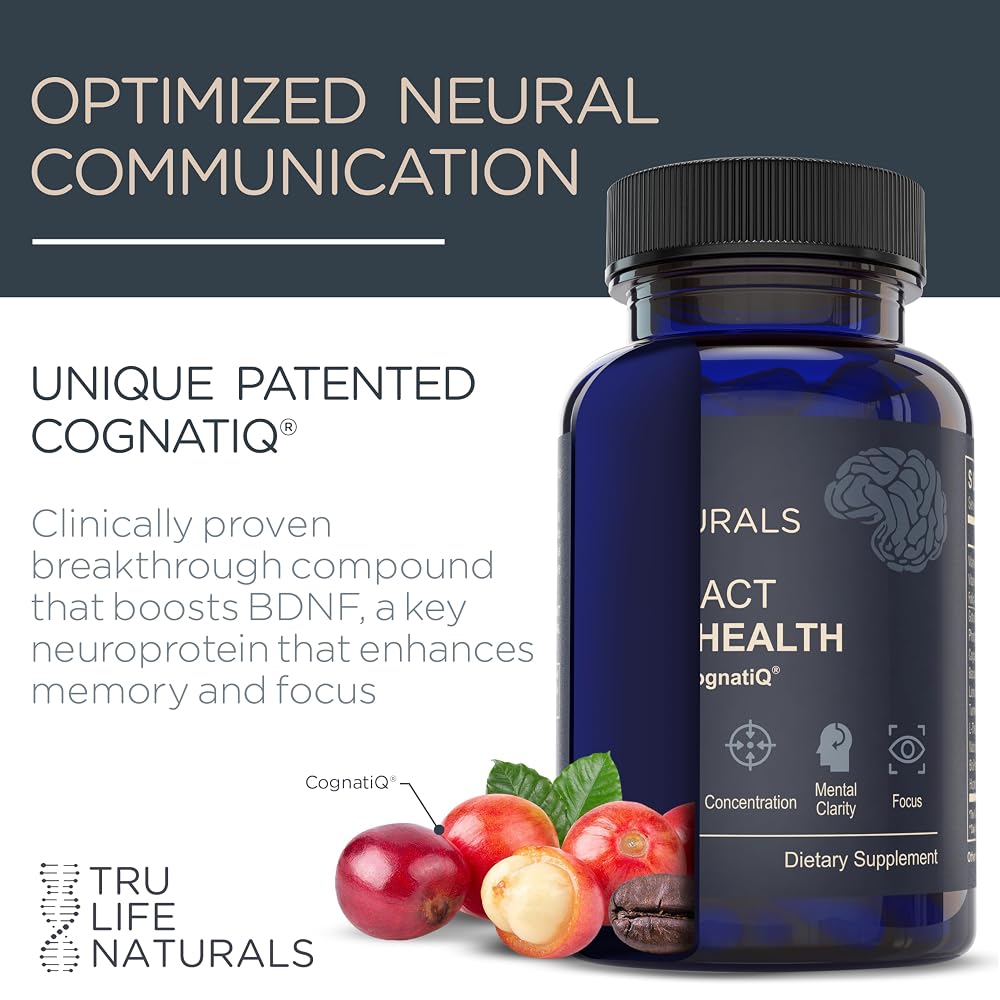 TRULIFE NATURALS NEUROACT Brain Health Capsules - 60 Count - image 3