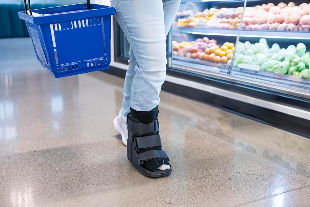 United Ortho Short Cam Walker Fracture Boot Medium - Black - image 3