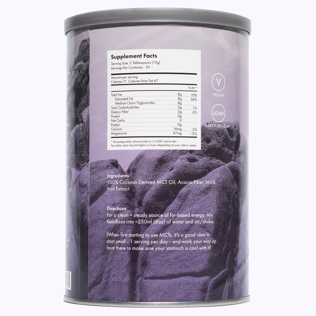Synchro Ketobasis MCT Oil Powder Brain Energy - 9.88 oz - image 6